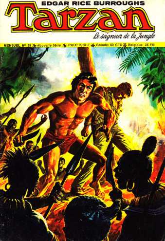 Scan de la Couverture Tarzan Nouvelle Srie n 29